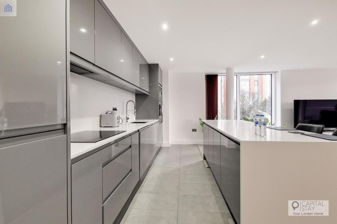 Free Parking - Stylish Three Bedroom Apartment By London Excel Londres Exterior foto